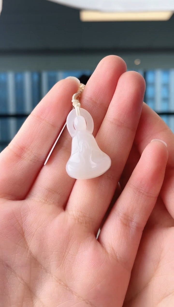 颈饰未镶嵌和田玉小悟道 无