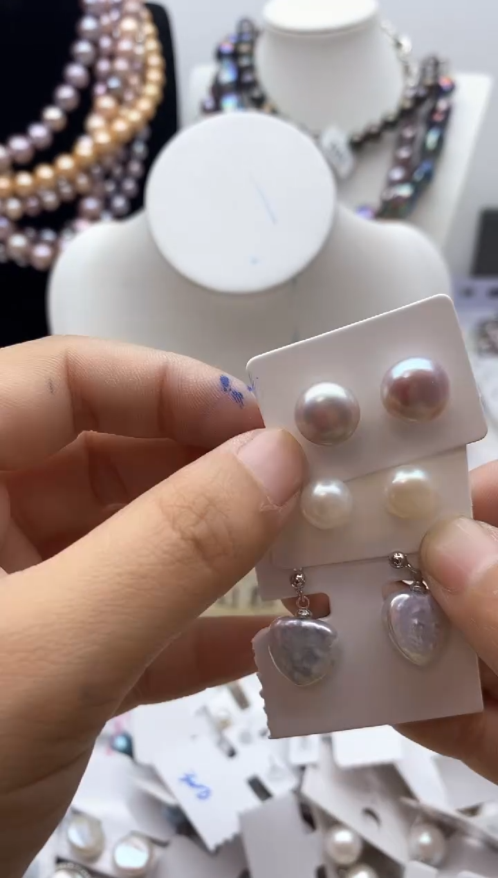 【闪购商品】淡水珍珠颈饰钛钢105