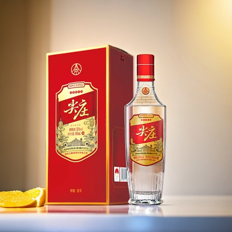 尖庄五粮液股份 尖庄红优 浓香型白酒50%vol500ml