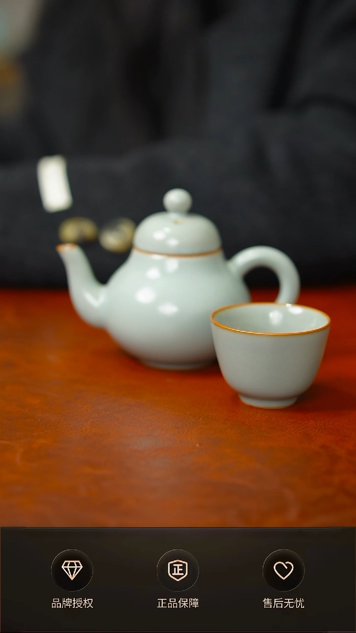 仿古思亭壶一壶两杯 不完美