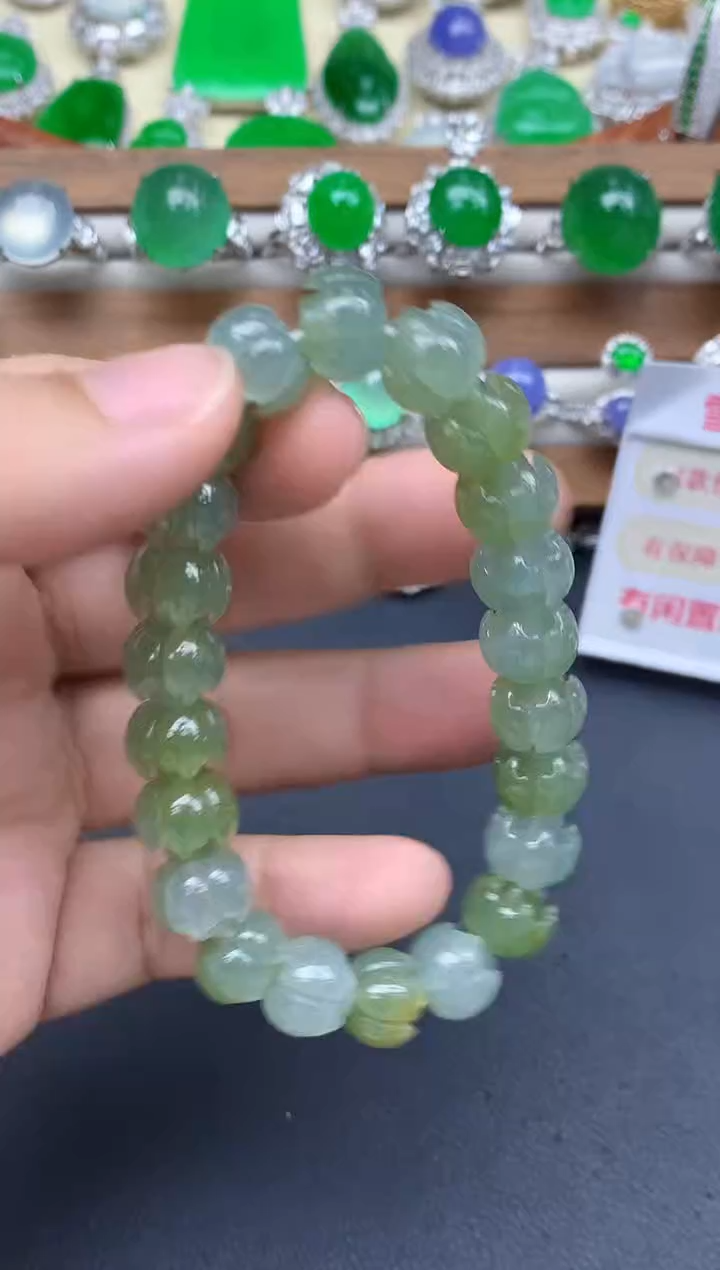 未镶嵌手链翡翠320-中国好珍宝