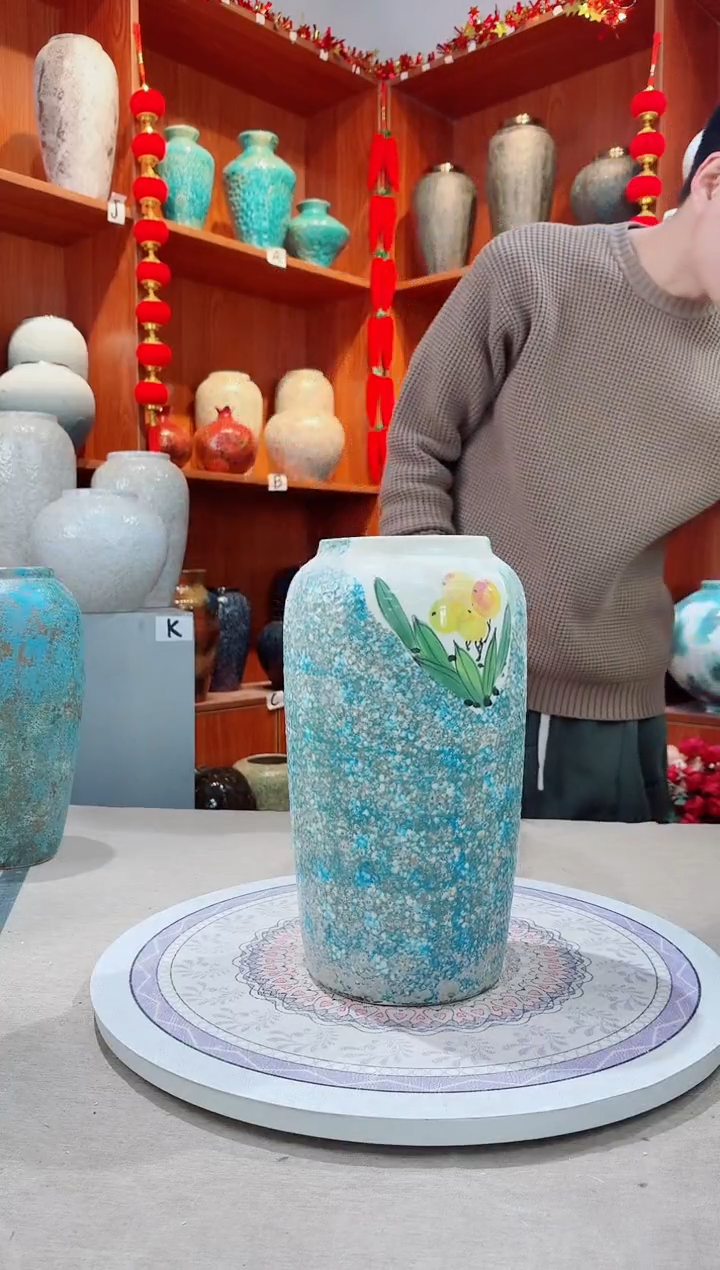 【闪购商品】瓶陶瓷花瓶 无花 微瑕a790 