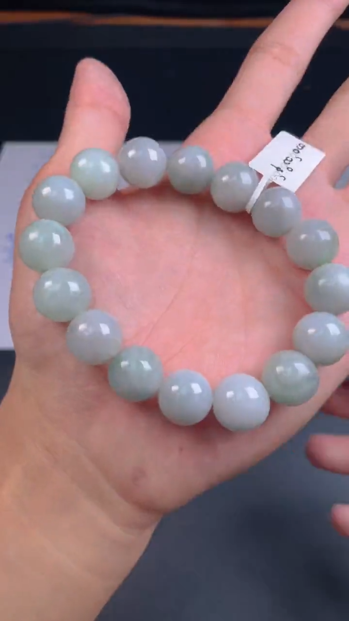 未镶嵌定制翡翠珠串卡13