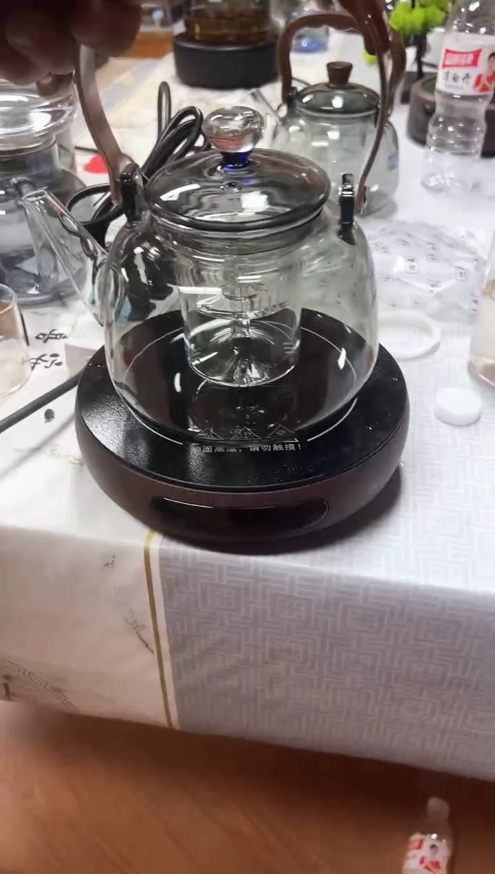 高硼硅玻璃泡茶壶1500瓦电陶炉
