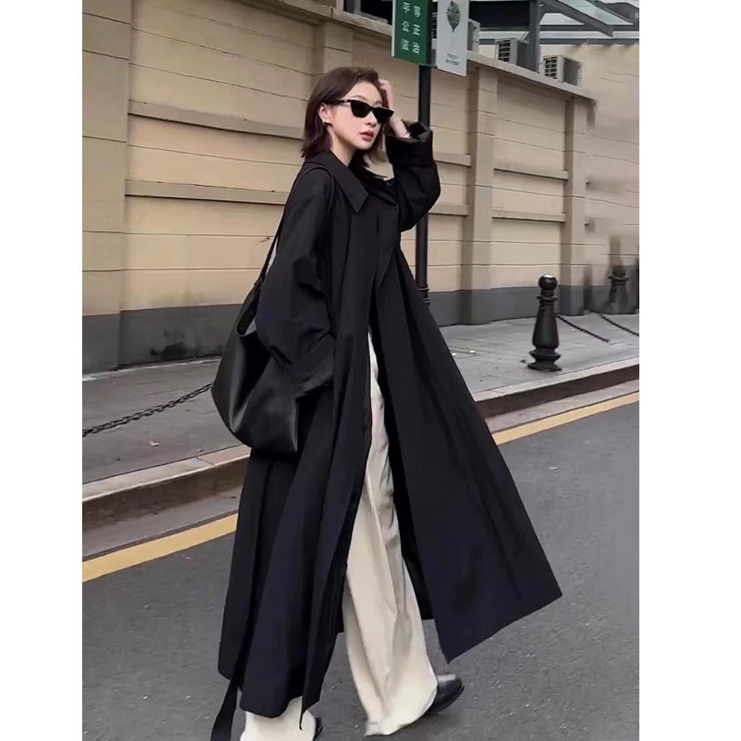 【601-650】秋冬新款时尚爆款气质长款大衣外套