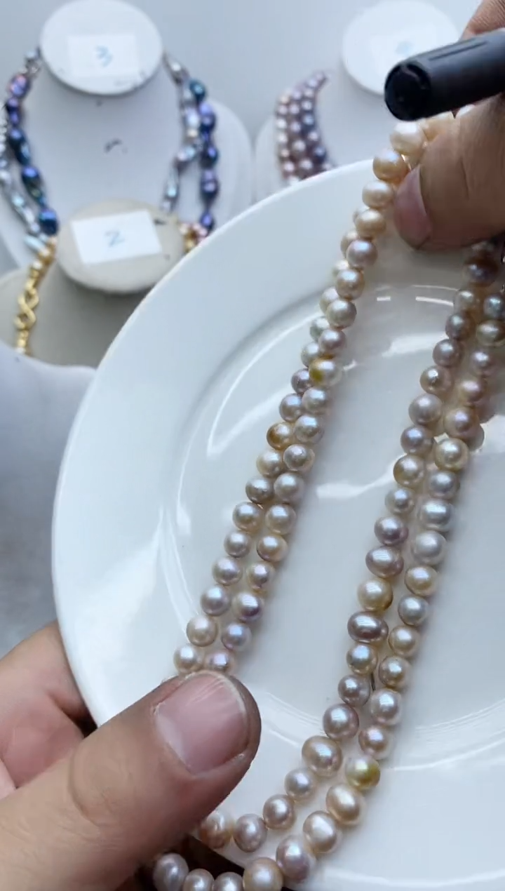 【闪购商品】淡水珍珠颈饰未镶嵌0337