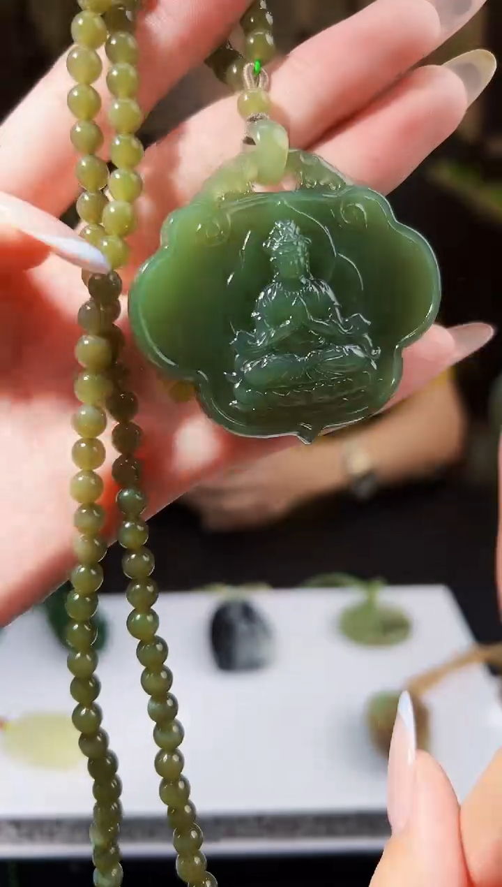 定制和田玉玉守匠心天然和田玉