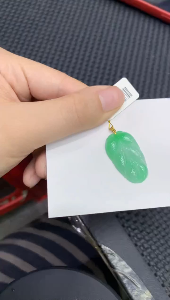 【闪购商品】翡翠颈饰18K金镶嵌1111111111111