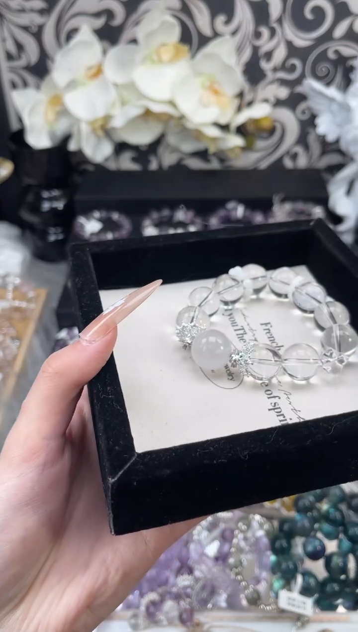 【闪购商品】水晶手链未镶嵌天然水晶 多样性发货