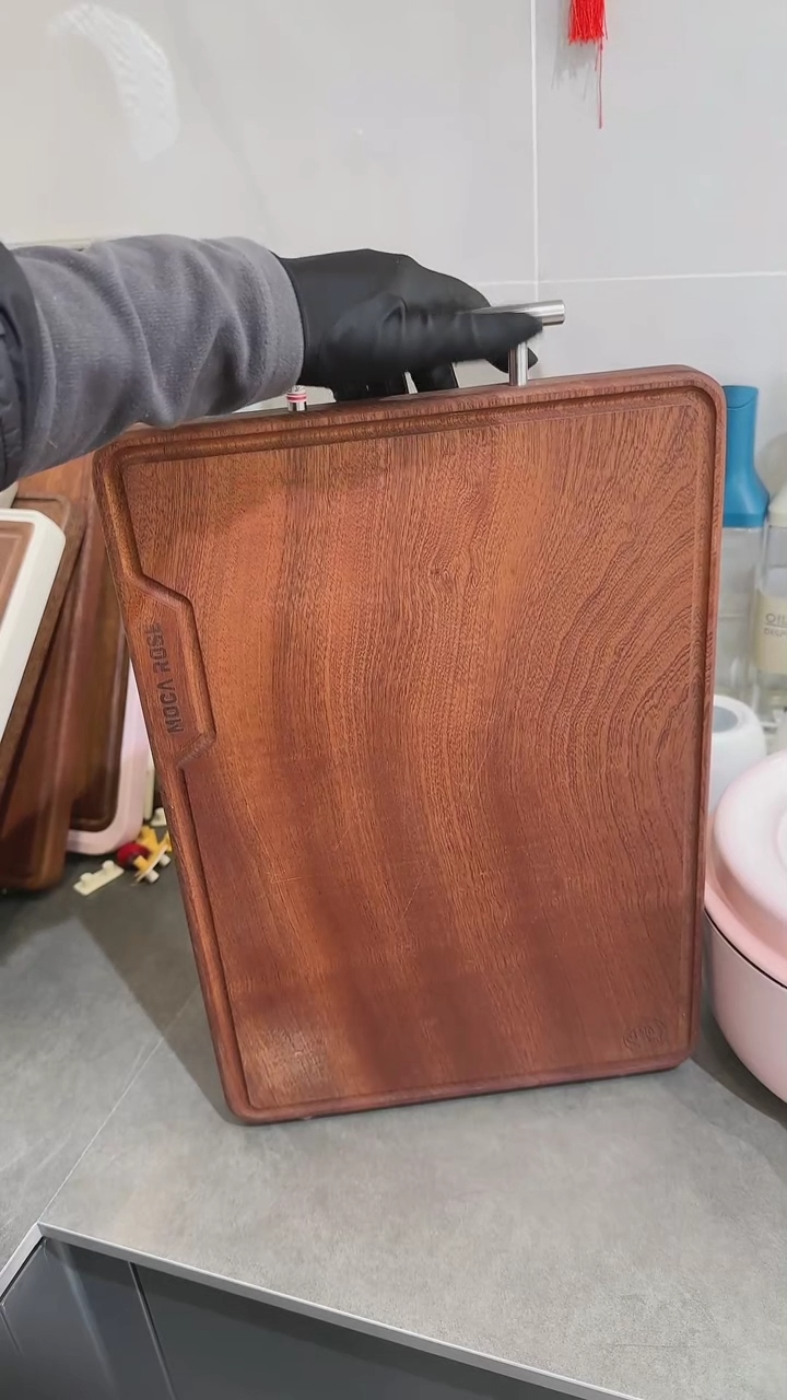 【闪购商品】瓷乌金檀整木菜板40x28x2.5cm