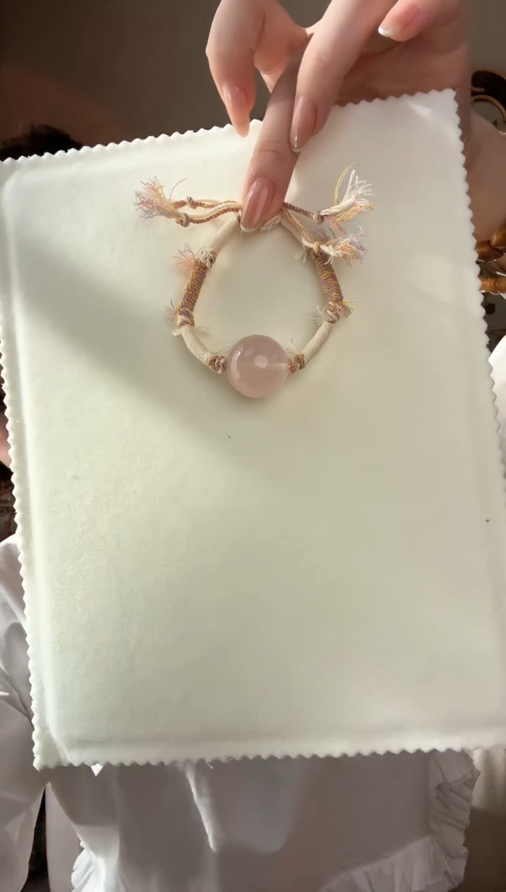 【闪购商品】水晶手串未镶嵌粉水晶手绳