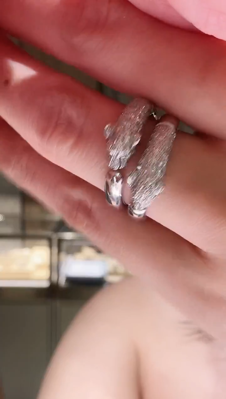 铂Pt950镶嵌戒指钻石AY0373-PT-  多样性发其一