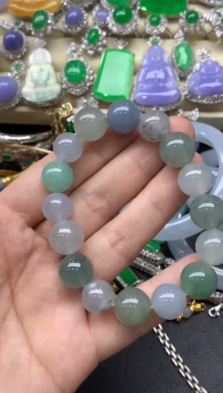 【闪购商品】翡翠手链未镶嵌556-中国好珍宝