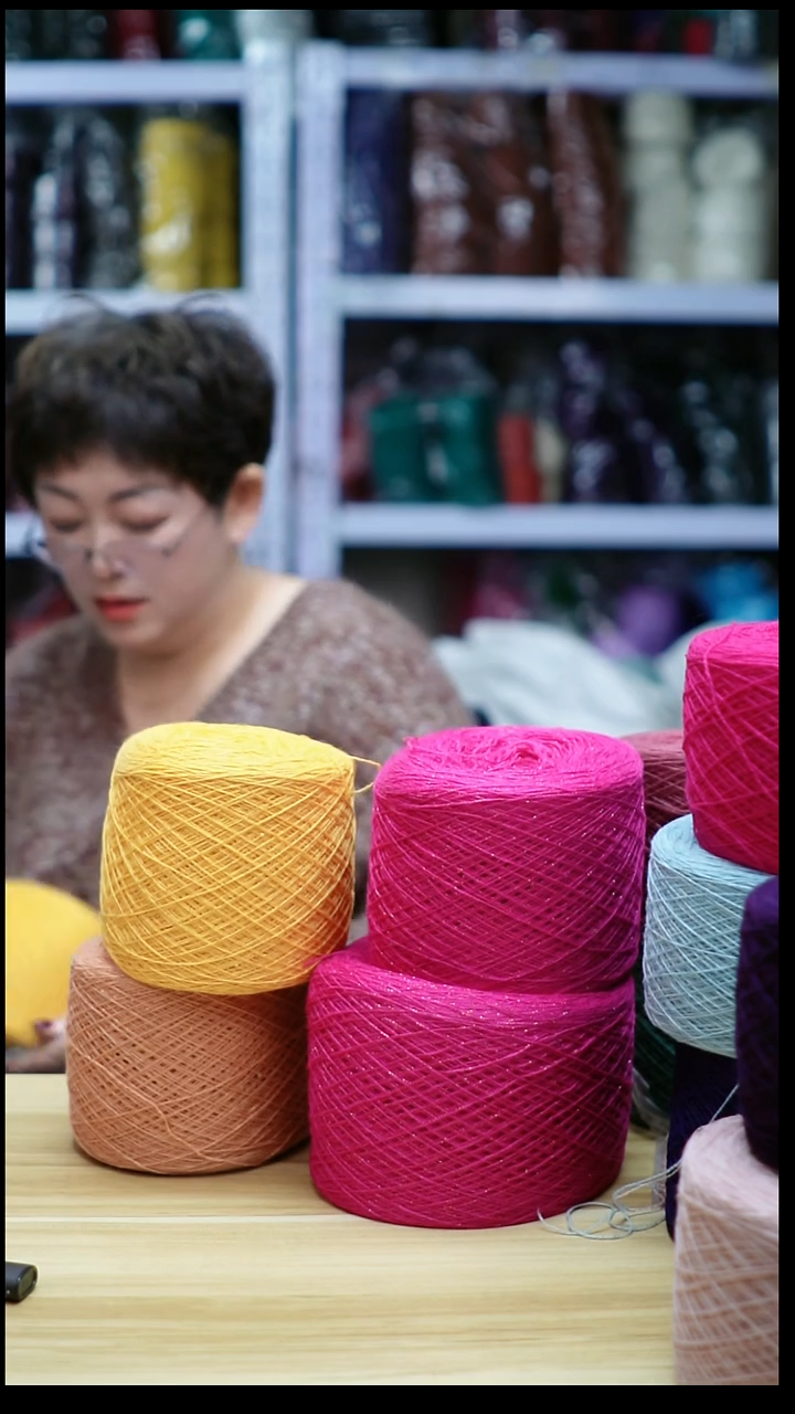 羊绒欢姐编织E315