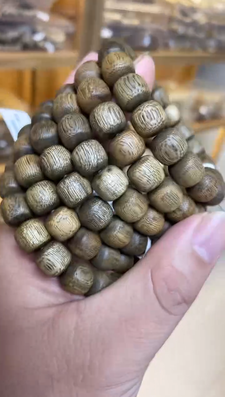 【闪购商品】沉香手串文莱老型单圈1.1多样性发其一