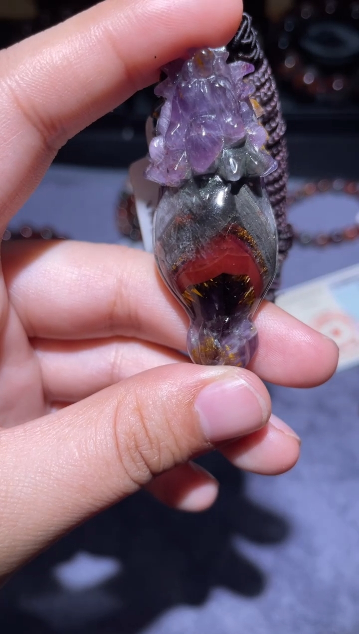 【闪购商品】水晶吊坠未镶嵌极光