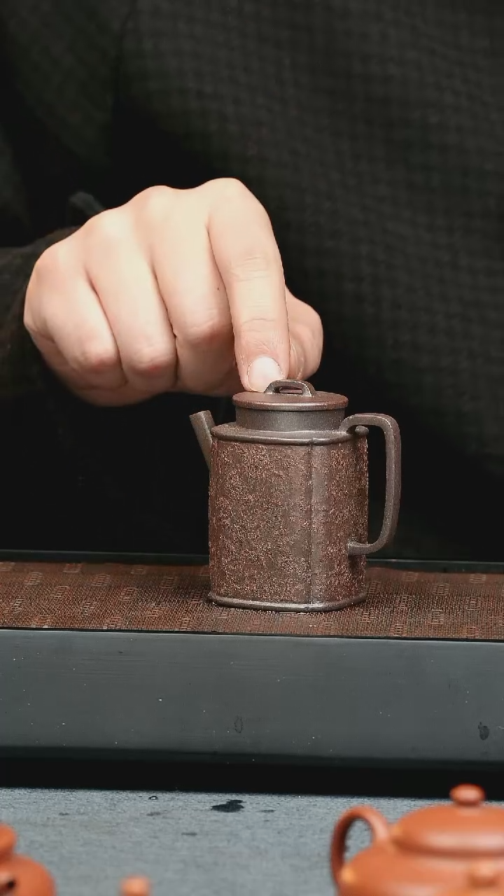 【闪购商品】紫砂茶壶五堂 拾露一式-抽角