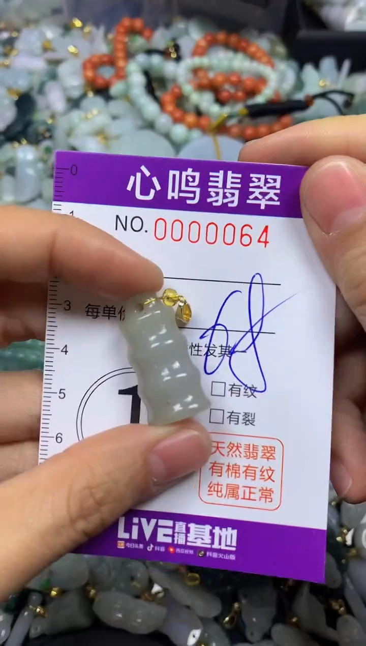 【闪购商品】翡翠颈饰未镶嵌闪购00064