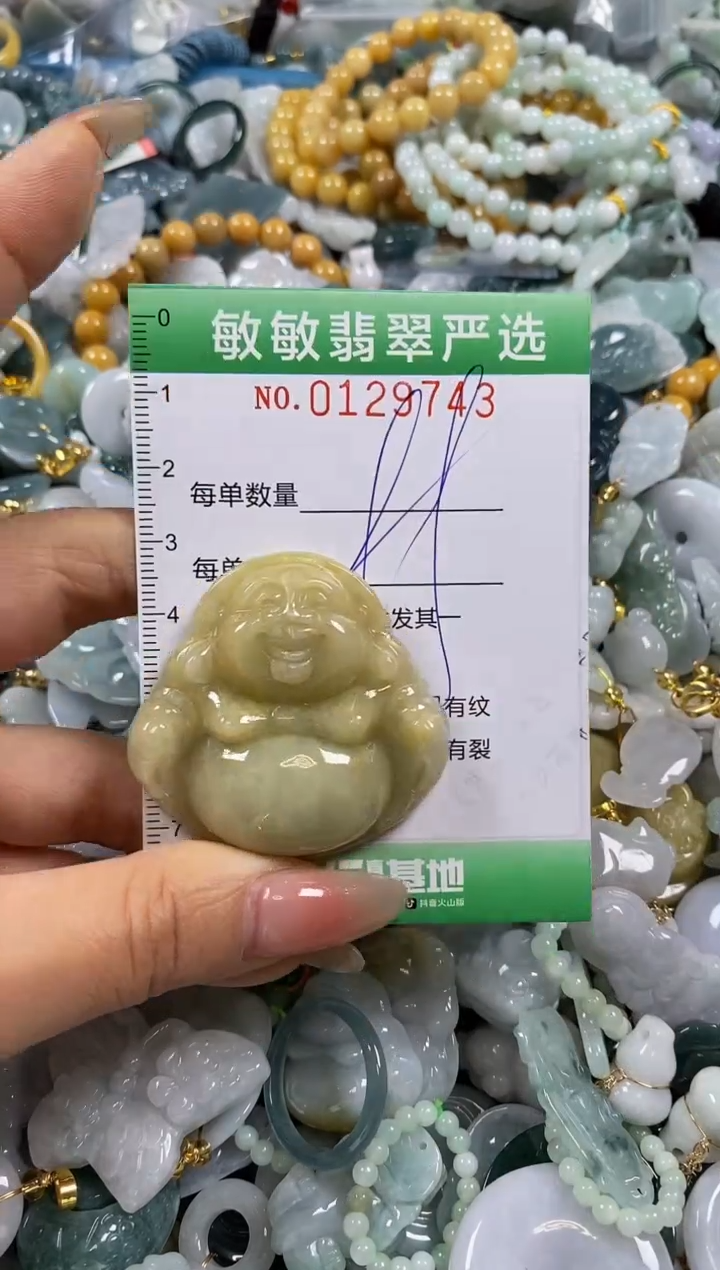 【闪购商品】翡翠颈饰未镶嵌闪购0129743多样性发其一