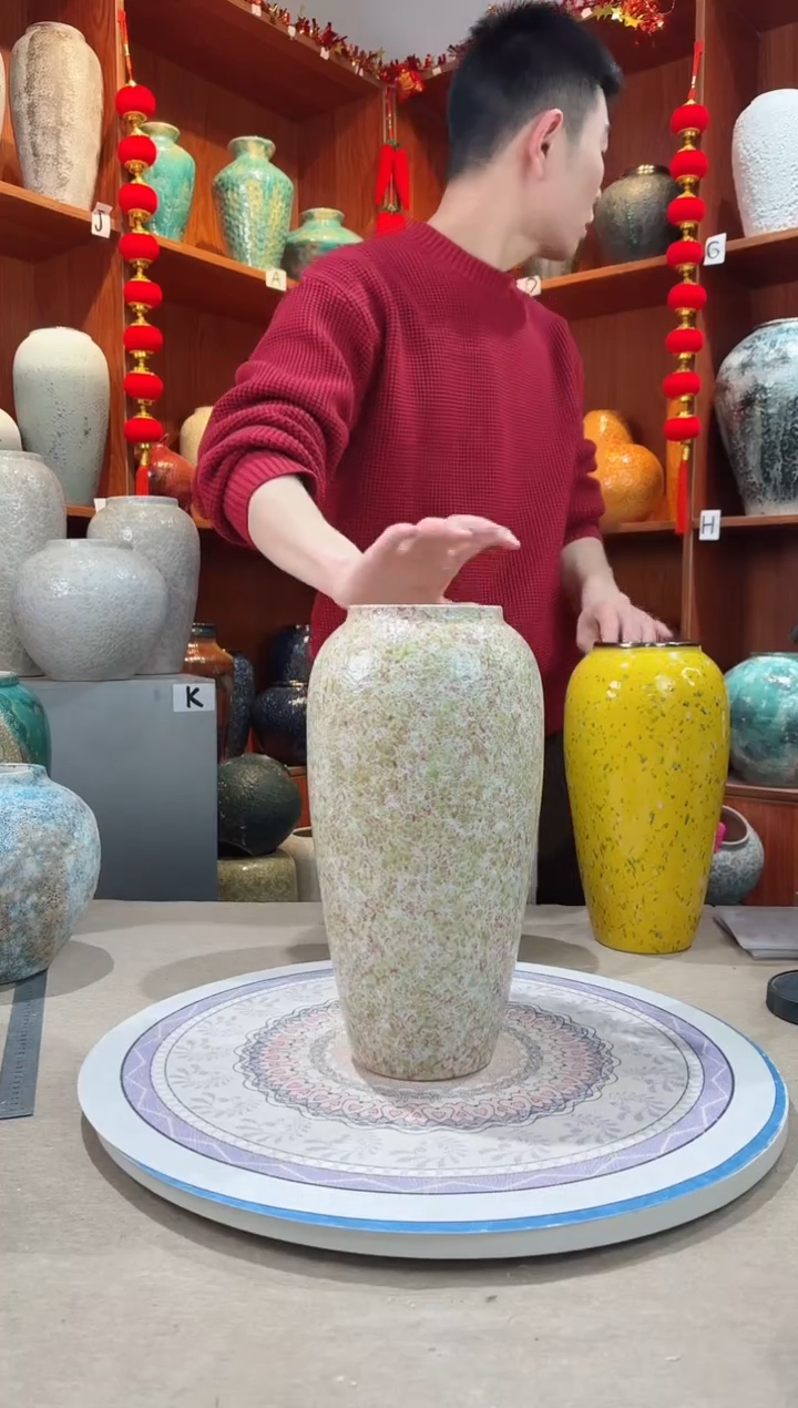 【闪购商品】瓶陶瓷花瓶 无花 绿野仙踪大号