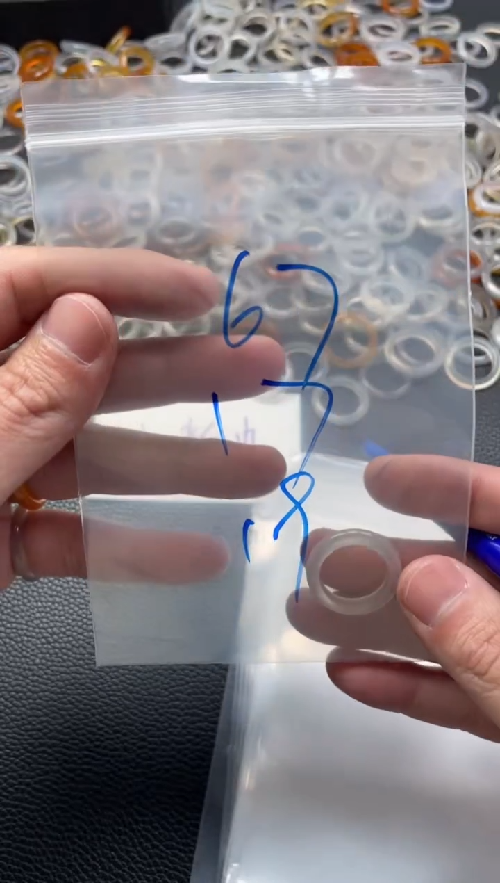 【闪购商品】玛瑙/玉髓戒指未镶嵌67