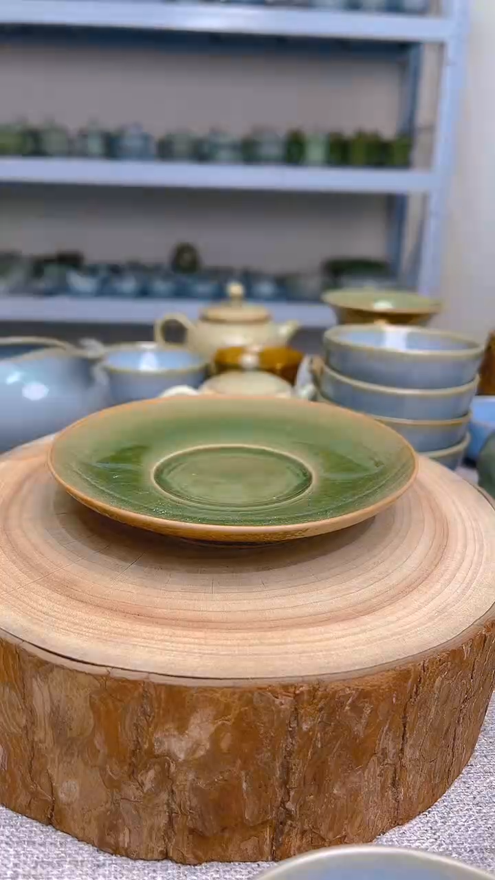 【闪购商品】瓷片原生态原矿天蓝公道