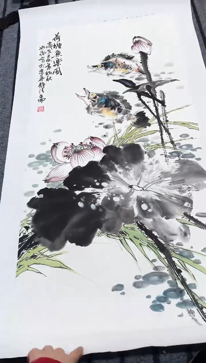 精品国画花鸟作品