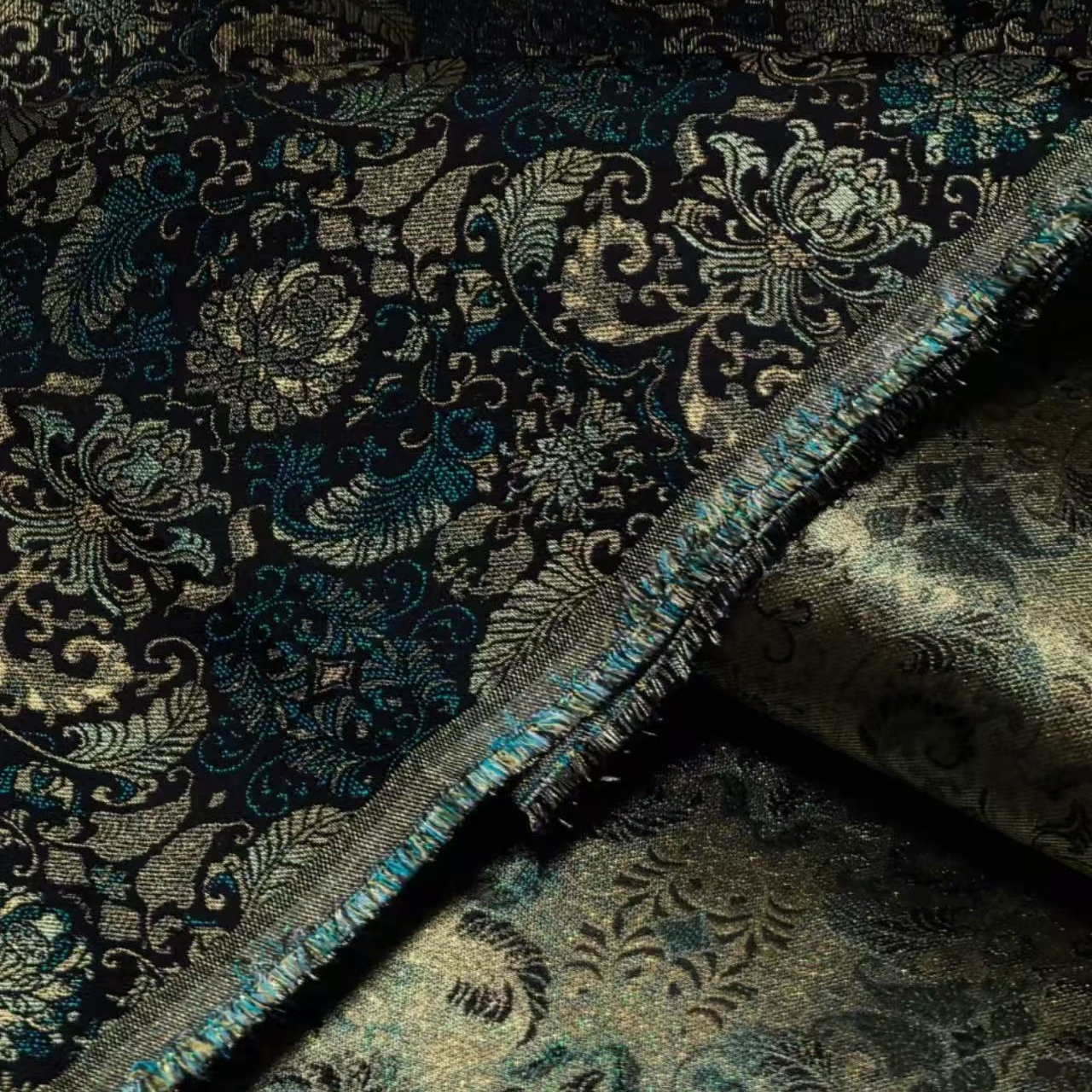 丝绸宋锦 白百合 宽幅（定制类产品，定制周期30-45天）