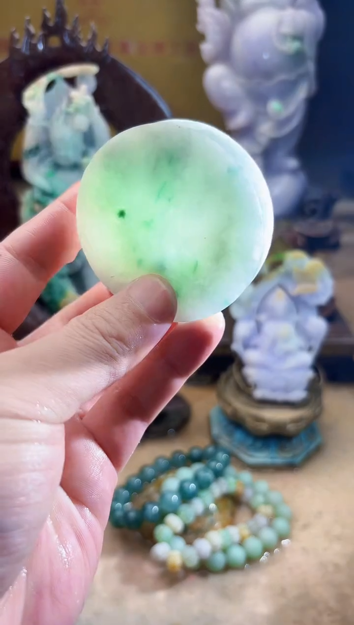 未镶嵌挂件翡翠A货张麦9862