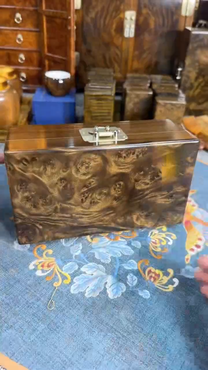 【闪购商品】乌木类成套家具阴沉首饰盒  s10