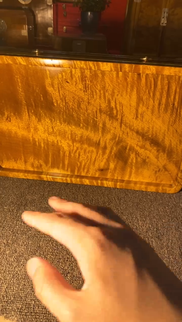 【闪购商品】金丝楠木艺金丝楠都成盘F12