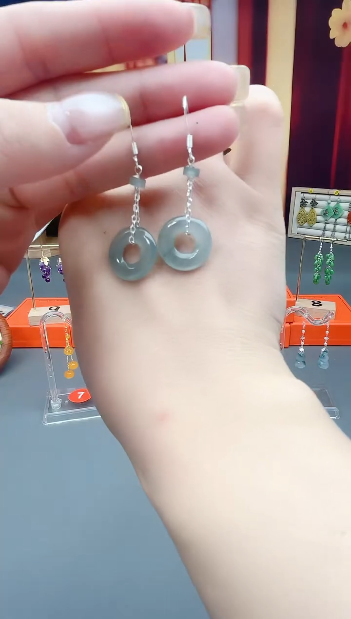 未镶嵌翡翠耳饰811