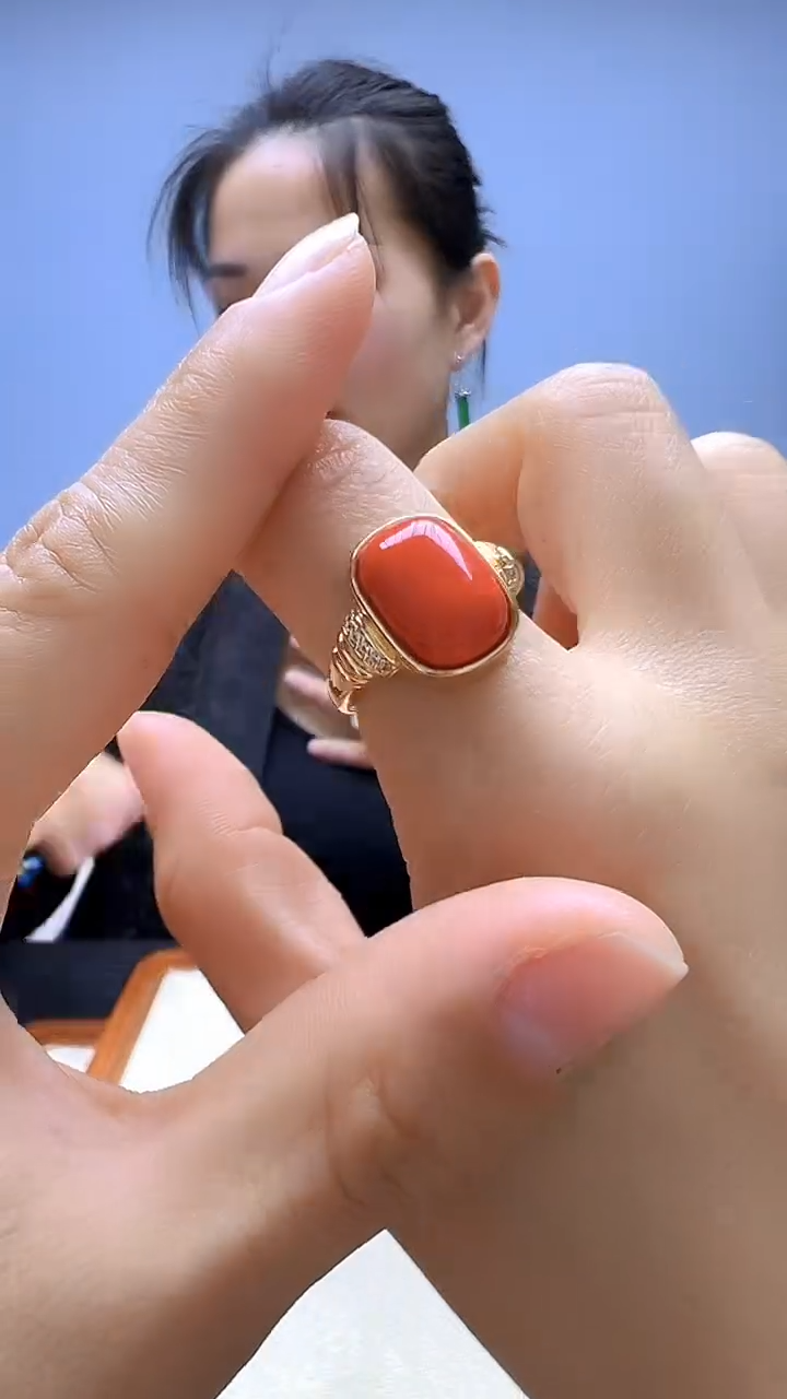 非金属珐琅非金属无高货diy劲饰戒指