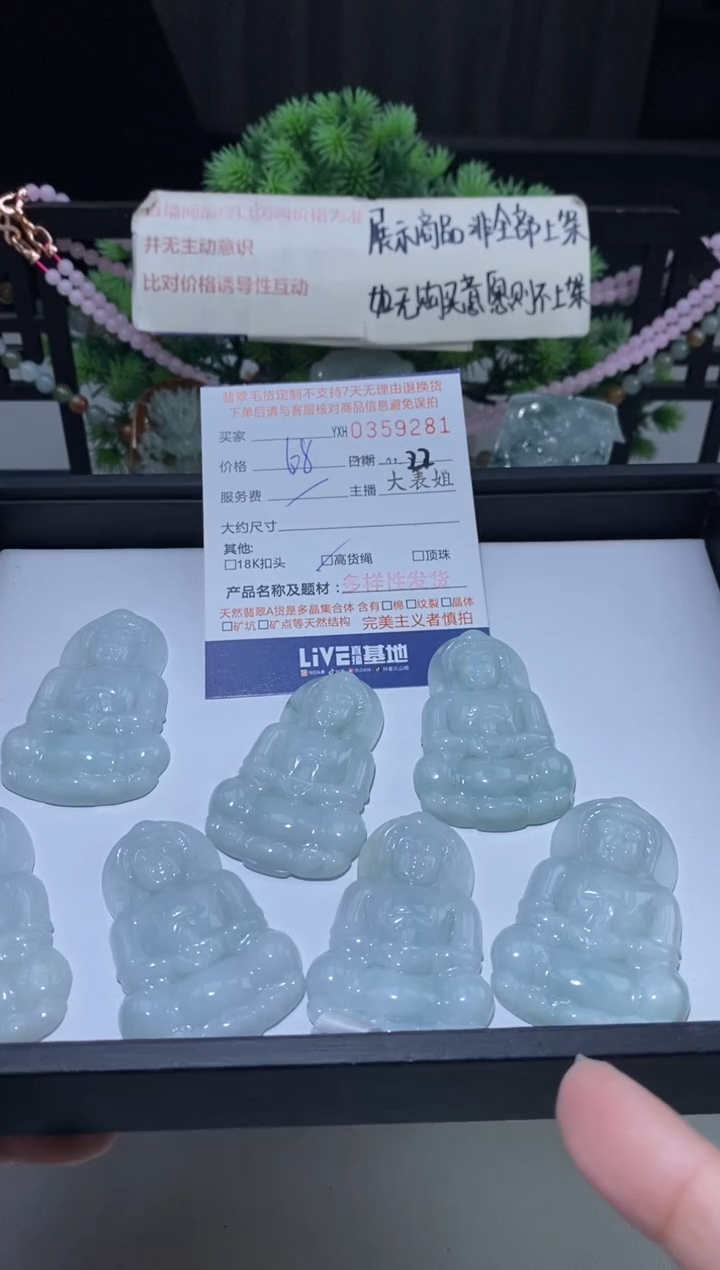 【闪购商品】翡翠颈饰未镶嵌多样性发其一359281