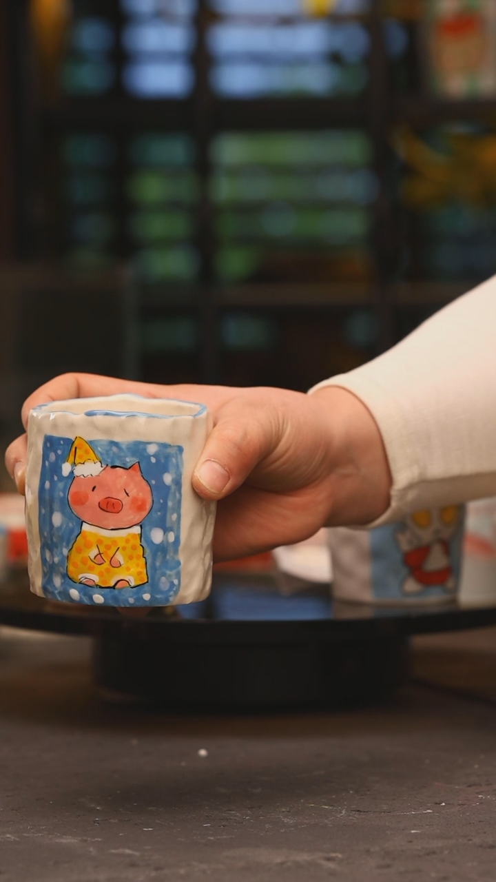 【闪购商品】摆件设计师陶瓷创意手作陶瓷景德镇