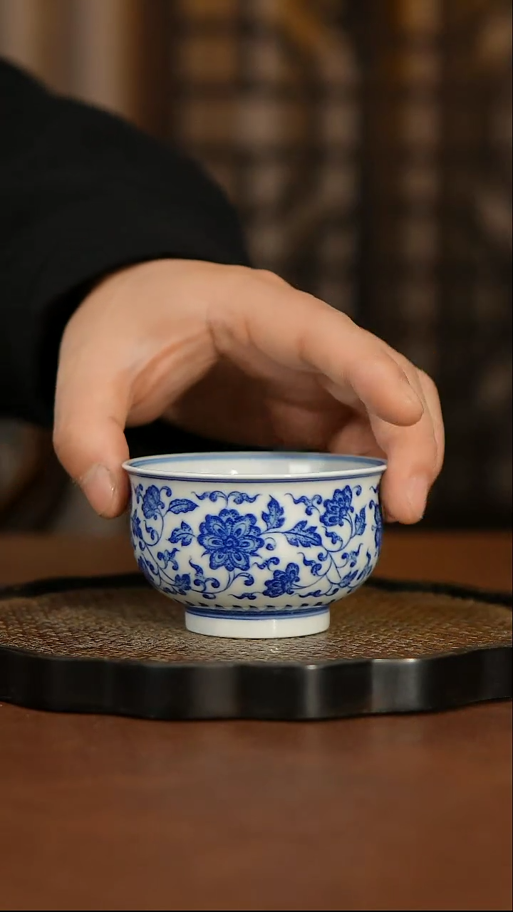 【闪购商品】杯景德镇陶瓷杯盖碗11