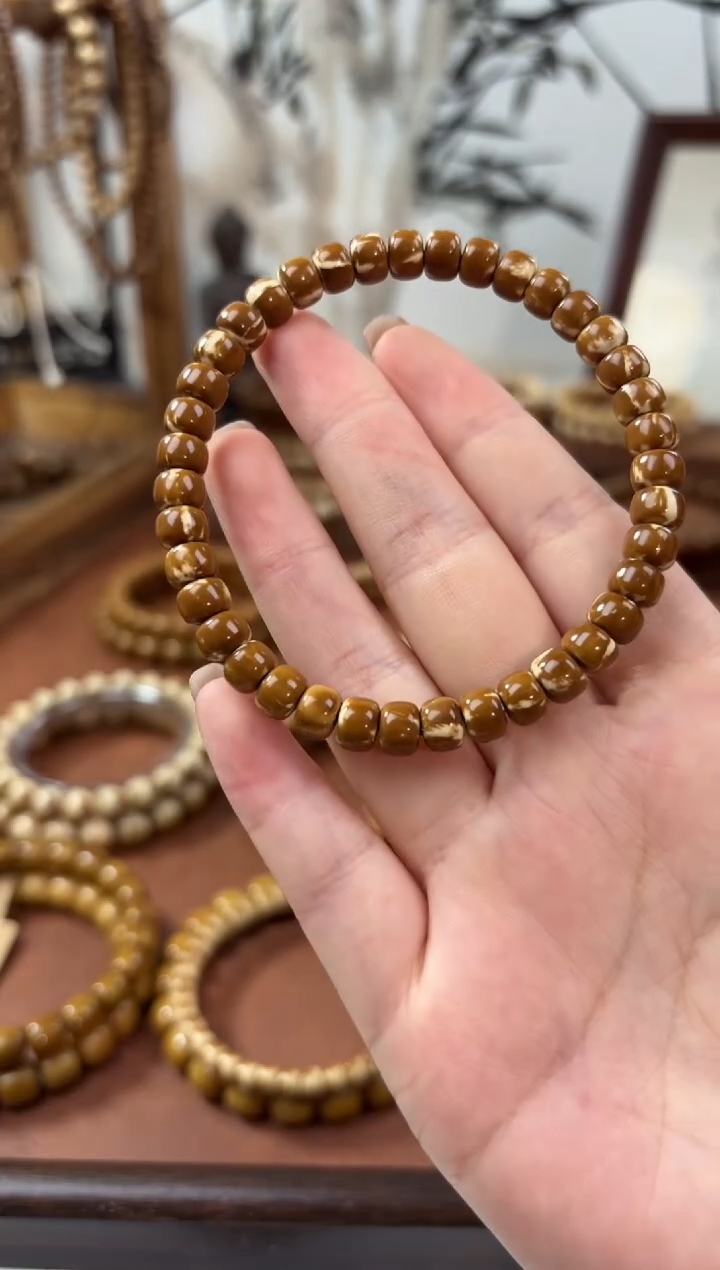 手串紫金鼠7*5纯肉鼠尖紫金鼠焦糖火焰老型