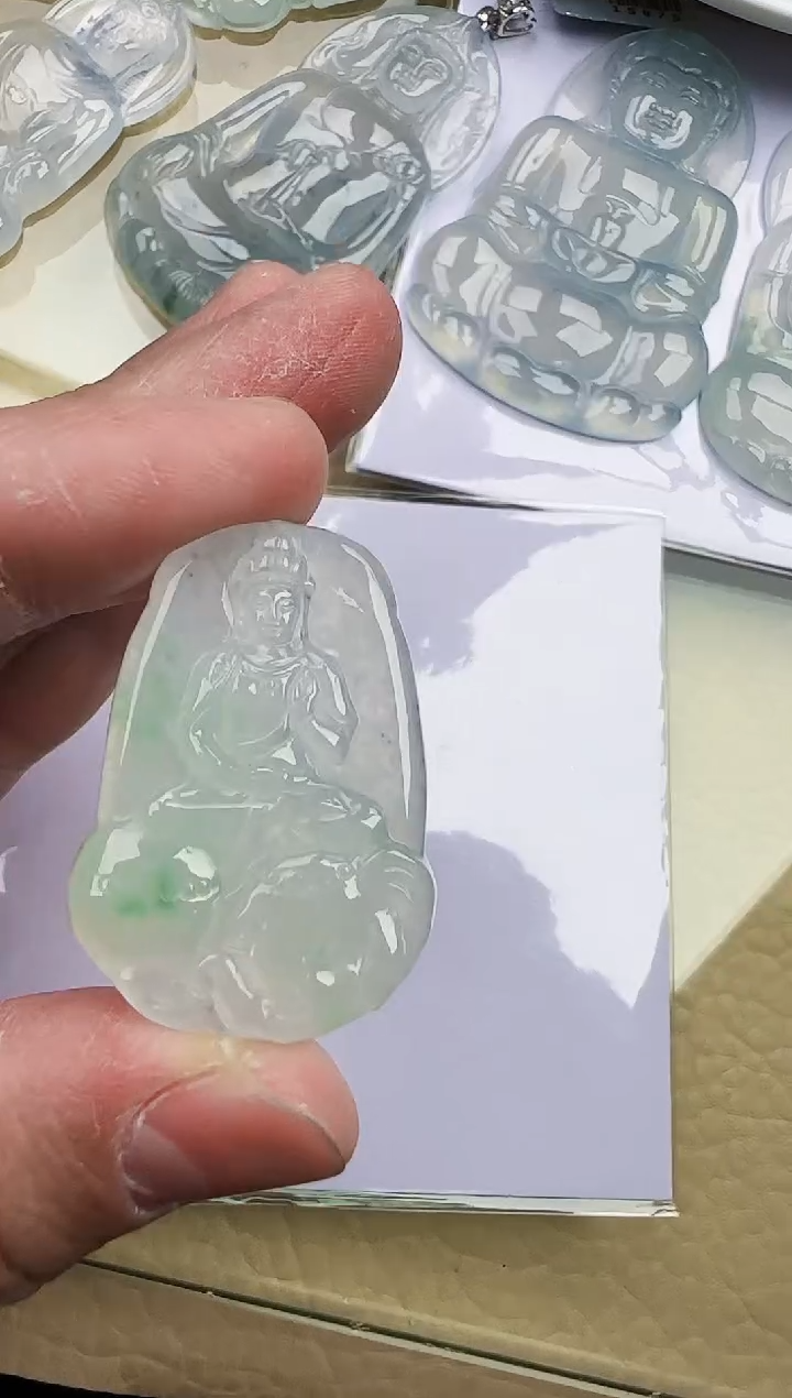 颈饰未镶嵌翡翠缅甸翡翠a货