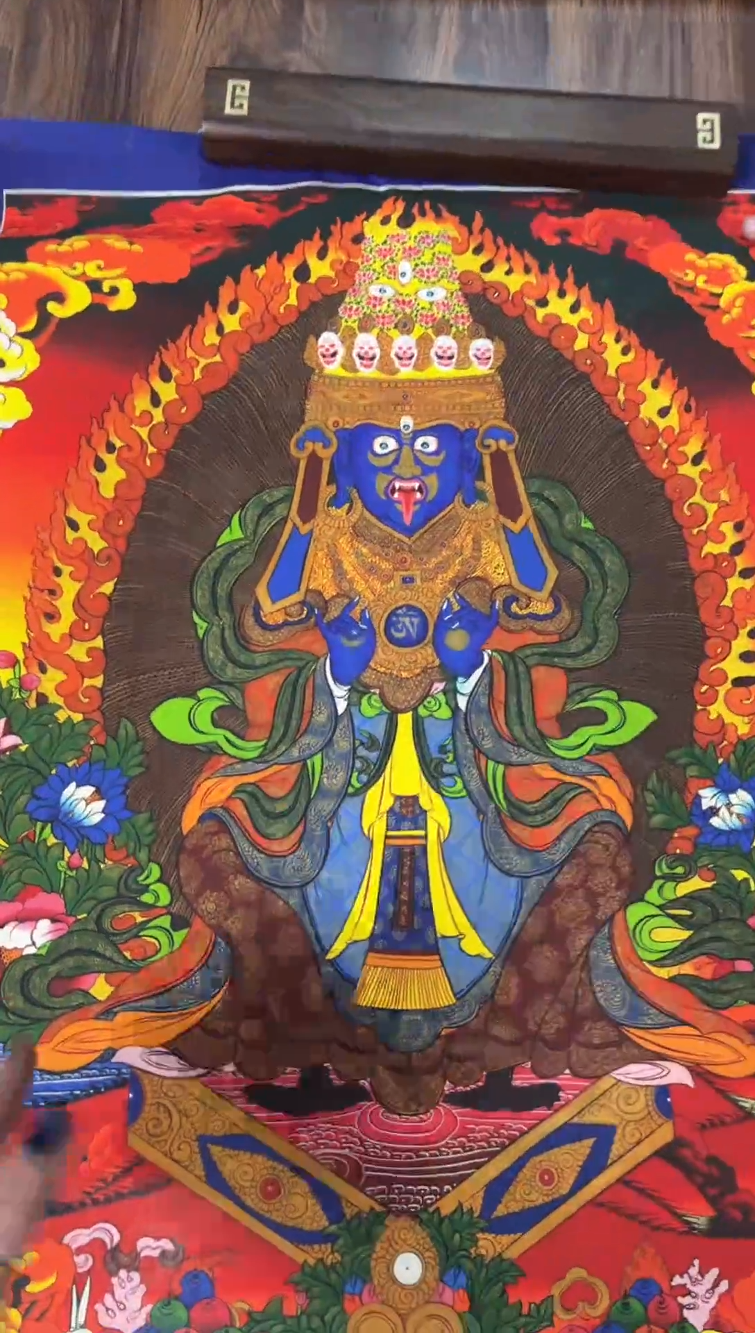 卷轴画晓晓的唐卡tk16