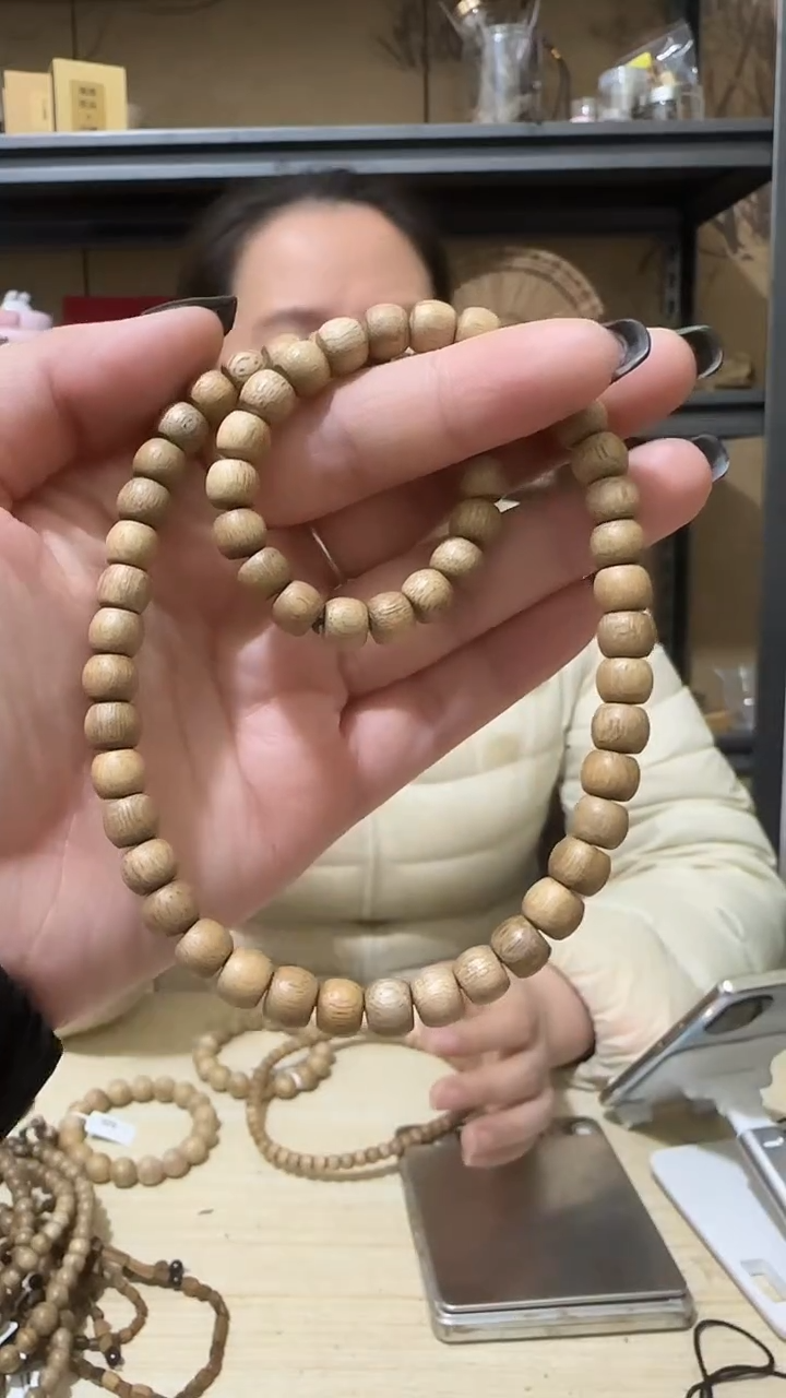 【闪购商品】沉香手串2号马来西亚东马鼓珠双圈多样性一条卡7