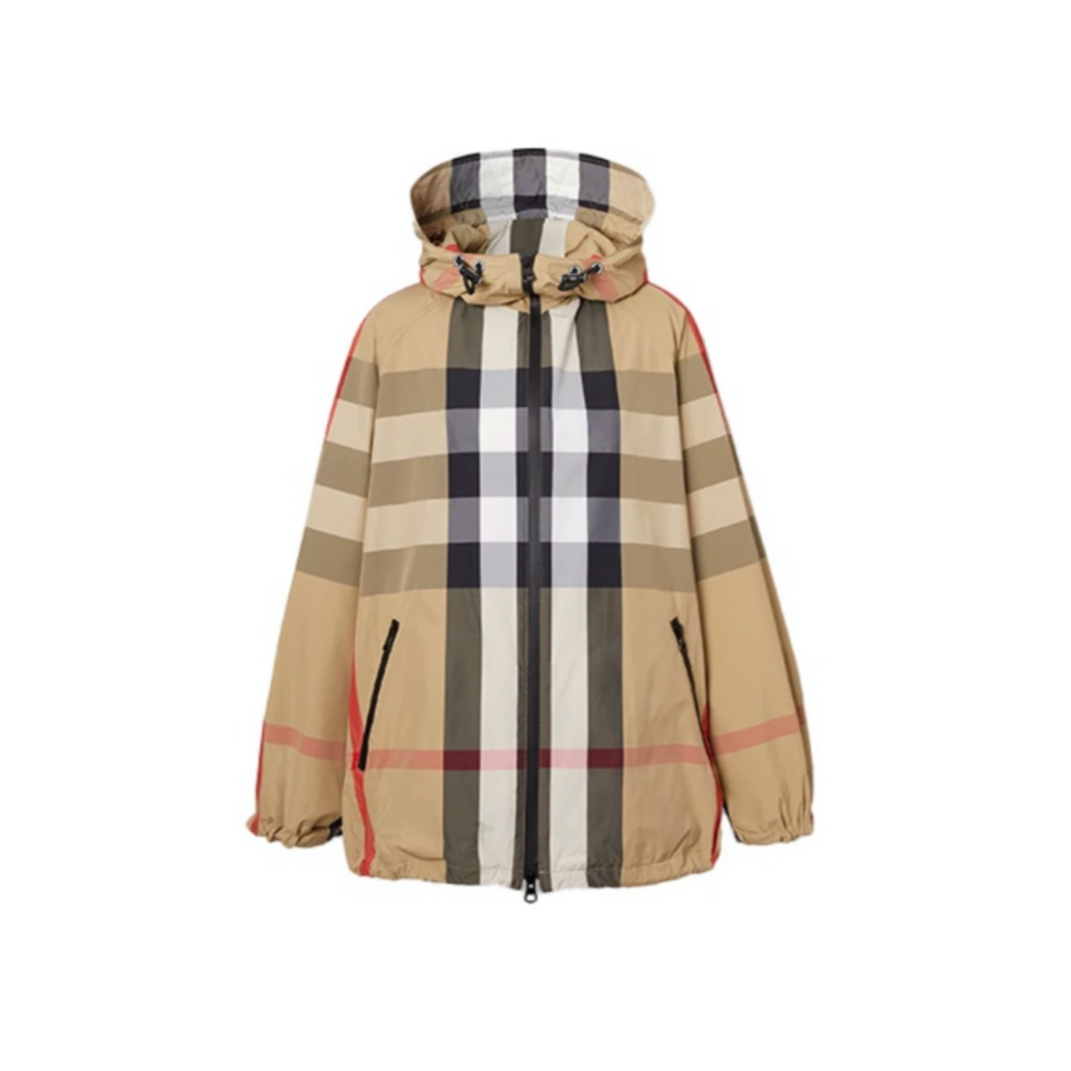 99新 BURBERRY/博柏利 尼龙 锦纶 抽绳袖口 经典 风衣 P215664739