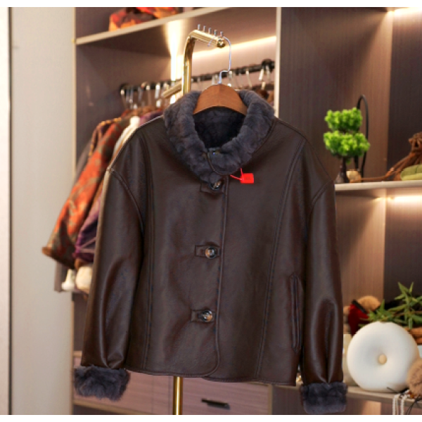 【云想佐老板-踏雪曳尾】中式冬季双面穿外套4916