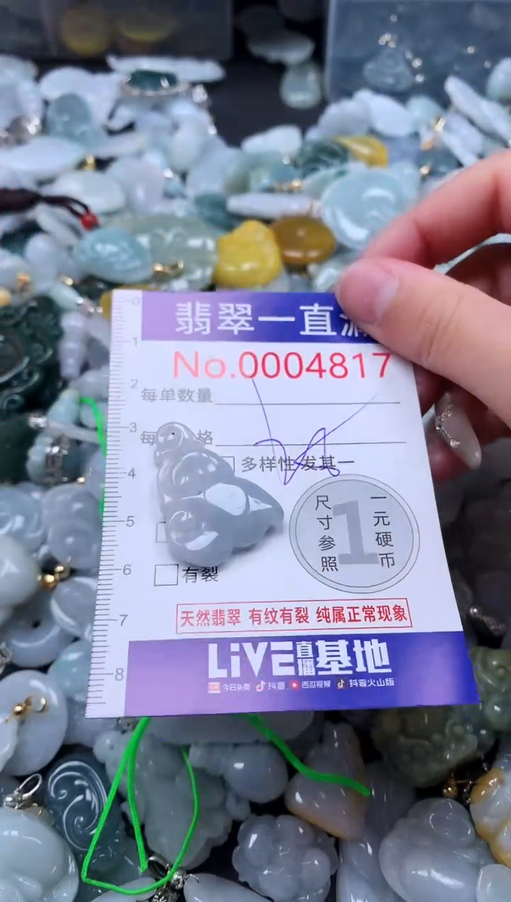 【闪购商品】翡翠吊坠(不含链)未镶嵌4817