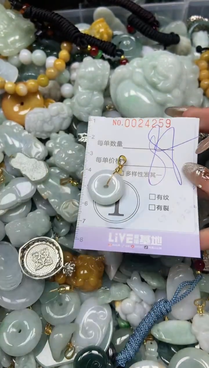 【闪购商品】翡翠颈饰未镶嵌闪购0024259