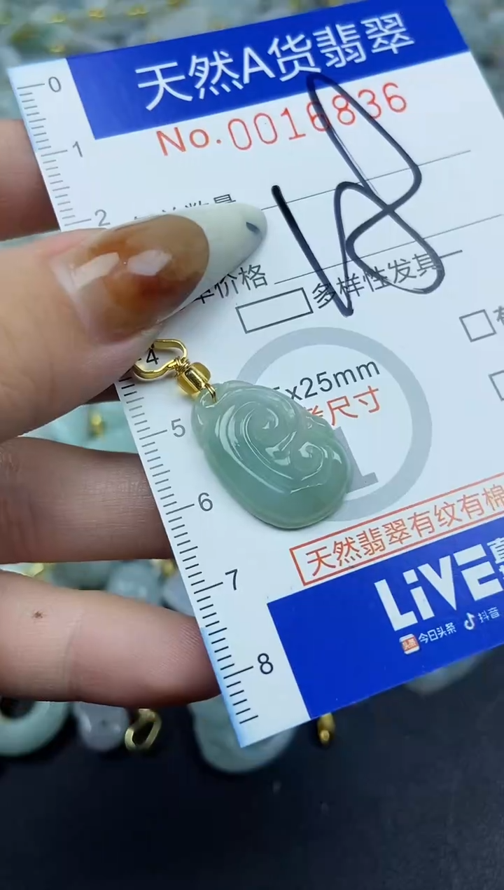 【闪购商品】翡翠颈饰未镶嵌天然A货翡翠