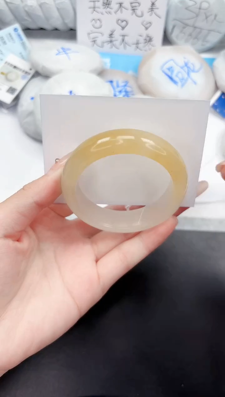 石英质玉手镯未镶嵌230-53.5L