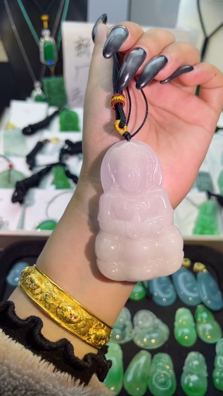 【闪购商品】翡翠手串未镶嵌翡翠颈饰未镶嵌天然翡翠吊坠