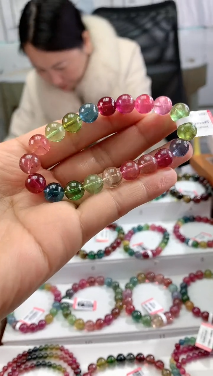 【闪购商品】碧玺手链未镶嵌多样性发一条