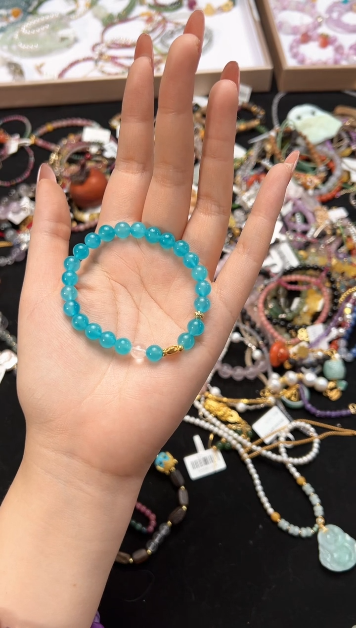 【闪购商品】水晶手链未镶嵌颜色微差多样性发货发其一