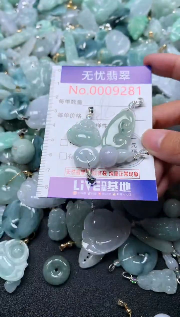 颈饰未镶嵌翡翠9281